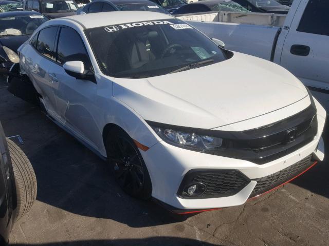 SHHFK7H40JU414529 - 2018 HONDA CIVIC SPOR WHITE photo 1