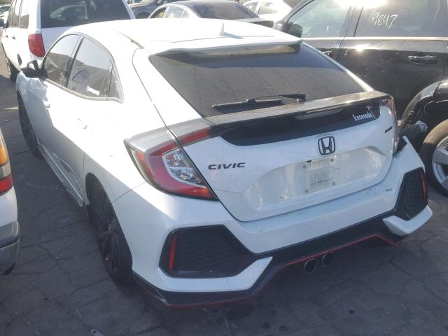 SHHFK7H40JU414529 - 2018 HONDA CIVIC SPOR WHITE photo 3