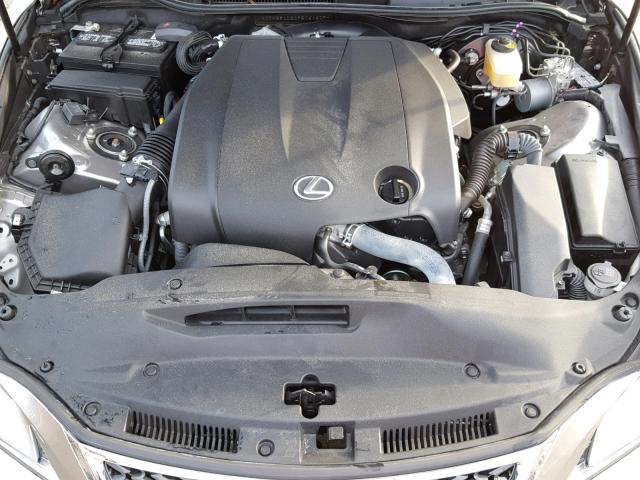 JTHBF1D20F5061609 - 2015 LEXUS IS 250 SILVER photo 7