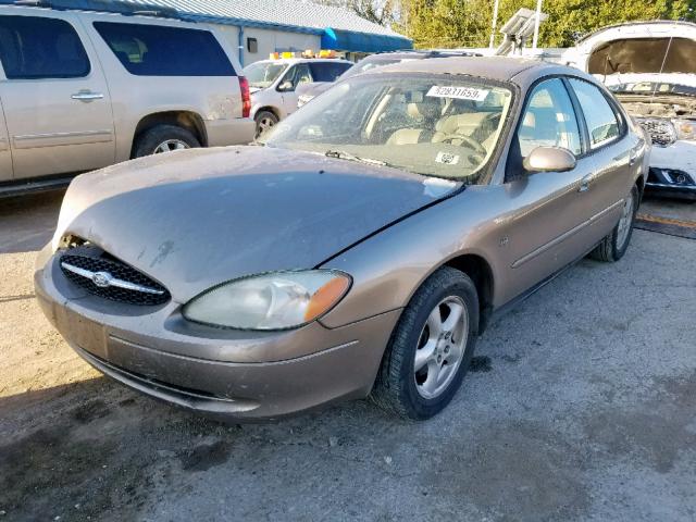 1FAFP55S23A240815 - 2003 FORD TAURUS SES GOLD photo 2