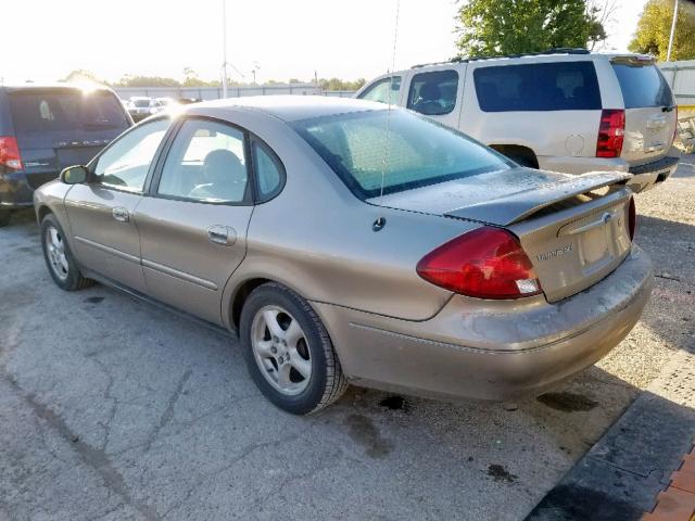 1FAFP55S23A240815 - 2003 FORD TAURUS SES GOLD photo 3