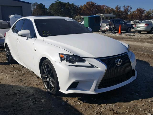 JTHBF1D21E5042582 - 2014 LEXUS IS 250 WHITE photo 1