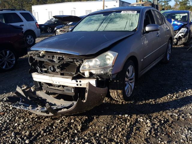 JNKAY01F28M652637 - 2008 INFINITI M35 BASE SILVER photo 2