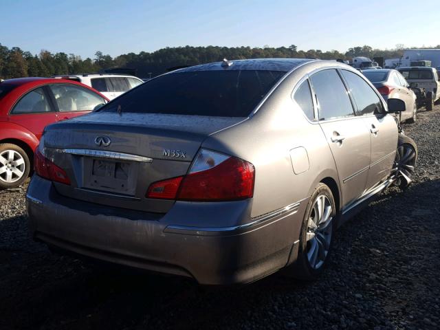 JNKAY01F28M652637 - 2008 INFINITI M35 BASE SILVER photo 4