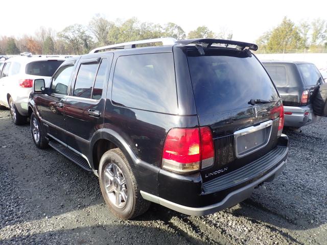 5LMEU68H05ZJ24739 - 2005 LINCOLN AVIATOR 黑色 照片 3