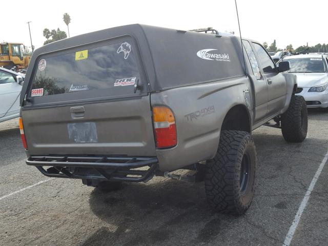 JT4VN13G9L5020020 - 1990 TOYOTA PICKUP 1/2 BROWN photo 4