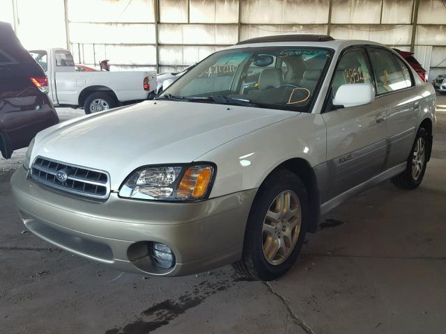 4S3BE686917211261 - 2001 SUBARU LEGACY OUT WHITE photo 2