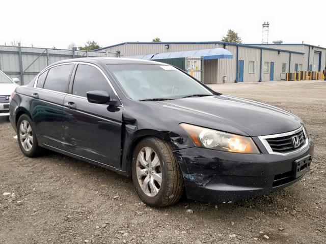 1HGCP2F82AA118307 - 2010 HONDA ACCORD EXL BLACK photo 1