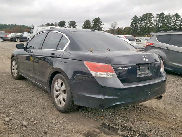 1HGCP2F82AA118307 - 2010 HONDA ACCORD EXL BLACK photo 3