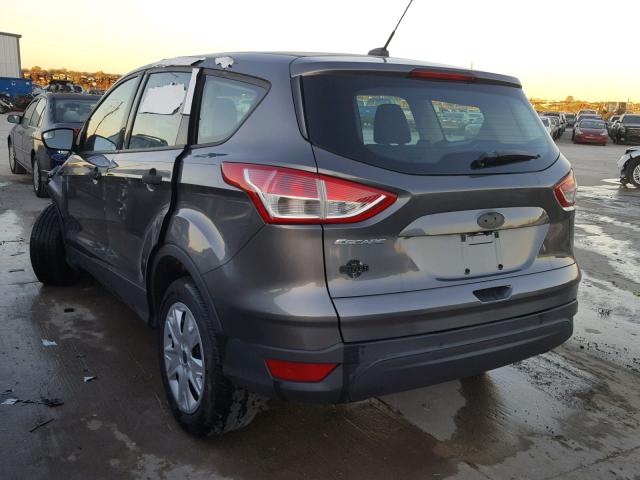 1FMCU0F73EUD50627 - 2014 FORD ESCAPE S GRAY photo 3