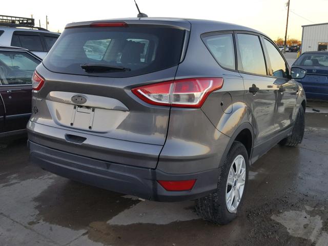 1FMCU0F73EUD50627 - 2014 FORD ESCAPE S GRAY photo 4