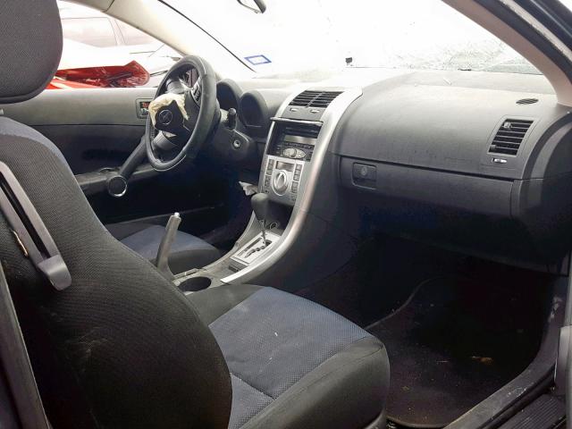 JTKDE177670219303 - 2007 TOYOTA SCION TC GRAY photo 5