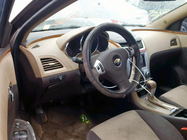 1G1ZC5EU0BF245476 - 2011 CHEVROLET MALIBU 1LT GRAY photo 9