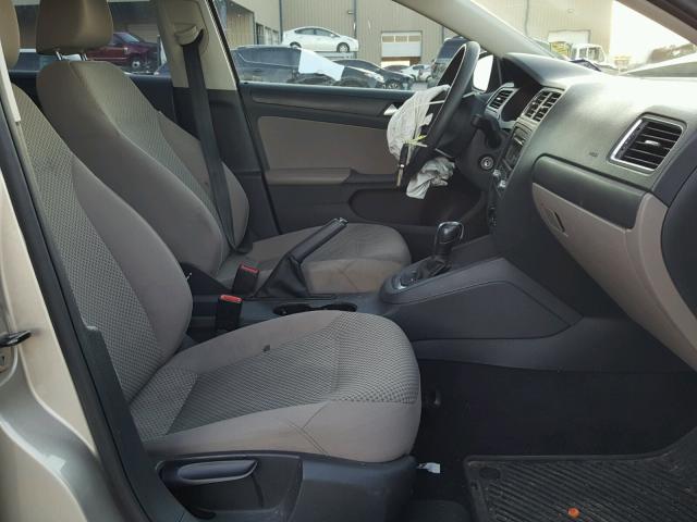 3VW2K7AJ3DM215553 - 2013 VOLKSWAGEN JETTA BASE Թուխ լուսանկար 5