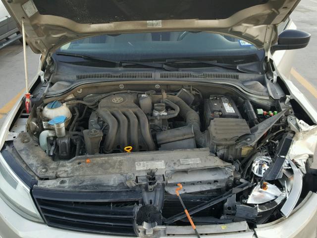 3VW2K7AJ3DM215553 - 2013 VOLKSWAGEN JETTA BASE Թուխ լուսանկար 7