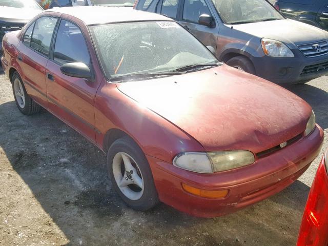 1Y1SK5287SZ031243 - 1995 GEO PRIZM LSI RED photo 1