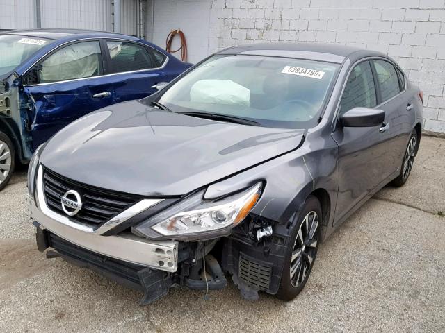 1N4AL3AP1JC255447 - 2018 NISSAN ALTIMA 2.5 GRAY photo 2