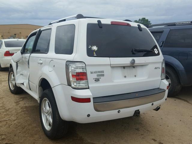 4M2CU971X8KJ29376 - 2008 MERCURY MARINER PR WHITE photo 3