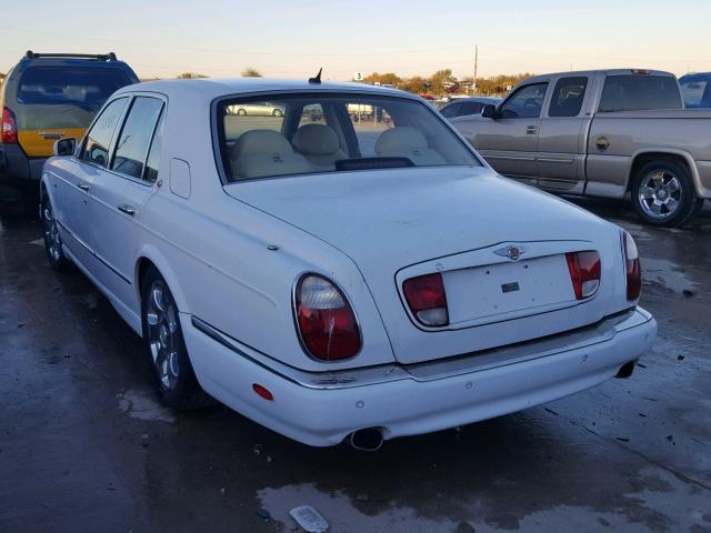 SCBLC31E42CX08336 - 2002 BENTLEY ARNAGE WHITE photo 3