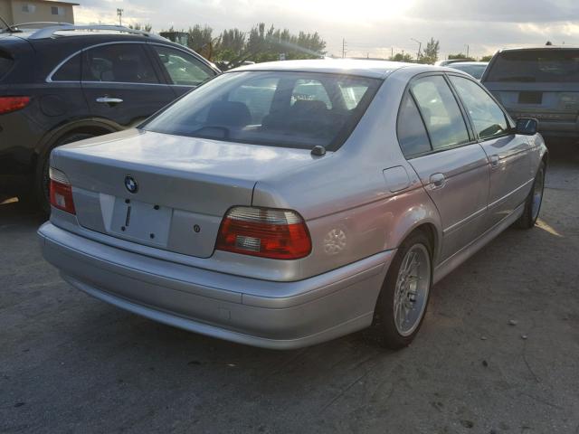 WBADN63482GN85762 - 2002 BMW 540 I AUTO SILVER photo 4