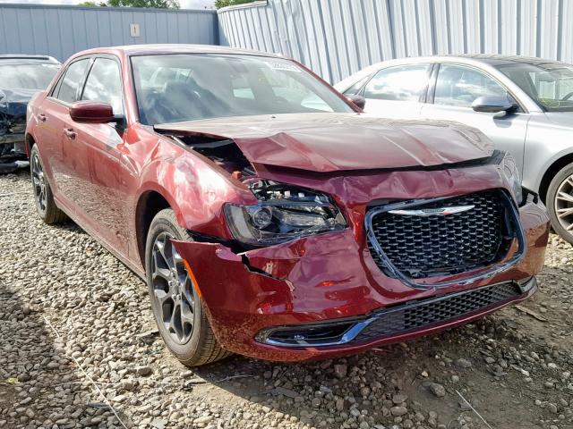 2C3CCAGG4KH648540 - 2019 CHRYSLER 300 S MAROON photo 1