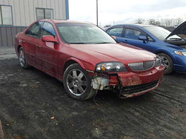 1LNHM87A04Y651457 - 2004 LINCOLN LS RED photo 1
