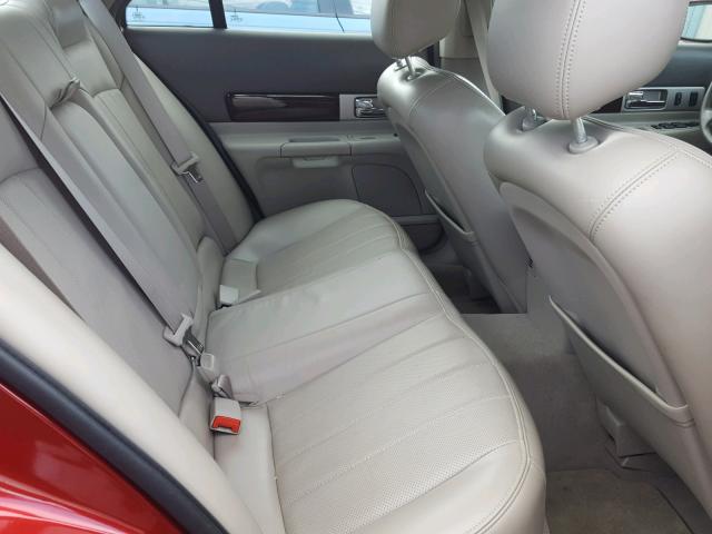 1LNHM87A04Y651457 - 2004 LINCOLN LS RED photo 6