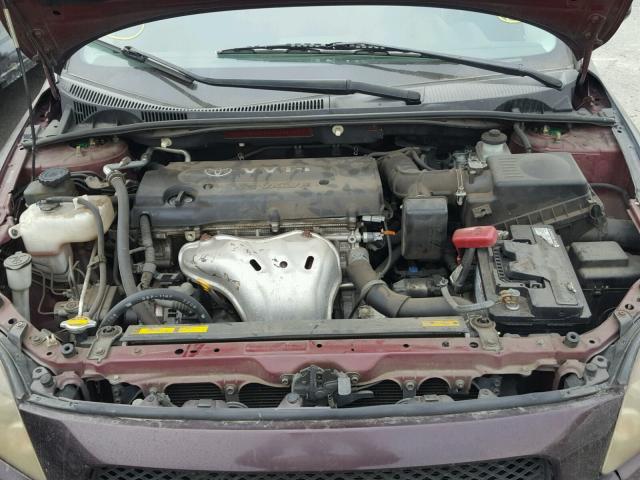 JTKDE167280266976 - 2008 TOYOTA SCION TC ბურგუნდია ფოტო 7