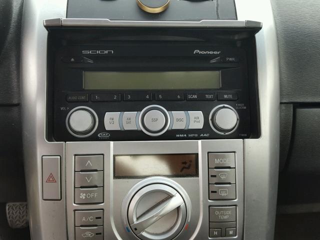 JTKDE167280266976 - 2008 TOYOTA SCION TC ბურგუნდია ფოტო 9