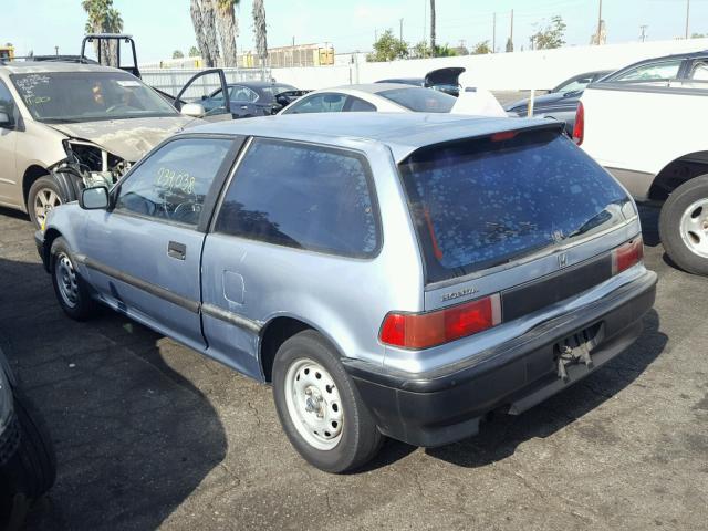 2HGED6344LH574436 - 1990 HONDA CIVIC BLUE photo 3