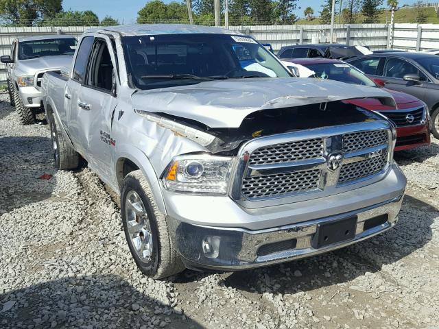 1C6RR6JT6HS714229 - 2017 RAM 1500 LARAM SILVER photo 1