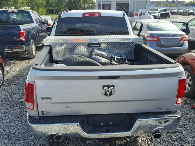 1C6RR6JT6HS714229 - 2017 RAM 1500 LARAM SILVER photo 9