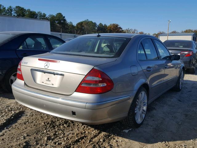 WDBUF65J63A345177 - 2003 MERCEDES-BENZ E 320 SILVER photo 4