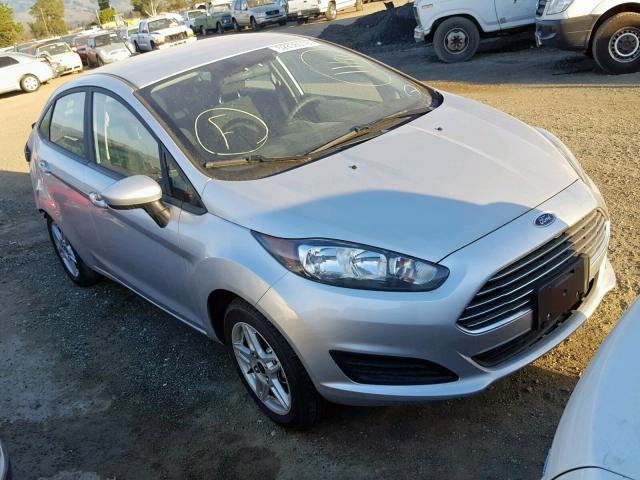 3FADP4BJ1HM128790 - 2017 FORD FIESTA SE GRAY photo 1