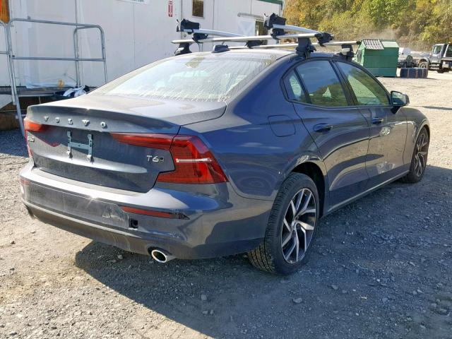 7JRA22TK4KG009478 - 2019 VOLVO S60 T6 MOM GRAY photo 4