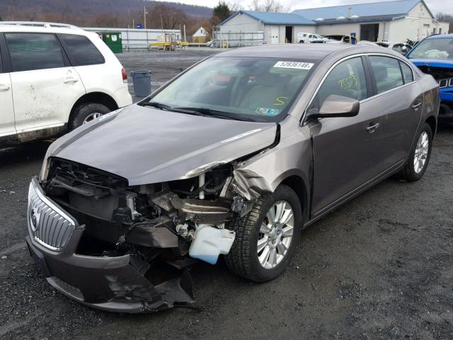 1G4GB5EG8AF187753 - 2010 BUICK LACROSSE C BROWN photo 2