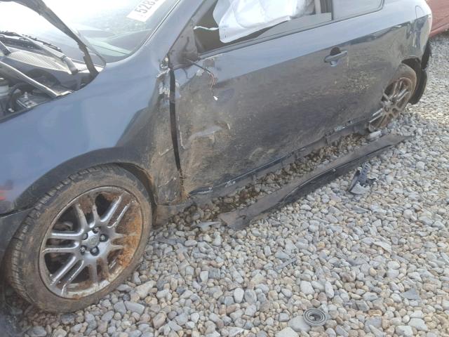 JTKDE3B79A0307076 - 2010 TOYOTA SCION TC ნაცრისფერი ფოტო 9