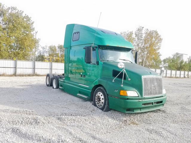 4V4NC9RH21N319564 - 2001 VOLVO VN VNL GREEN photo 1