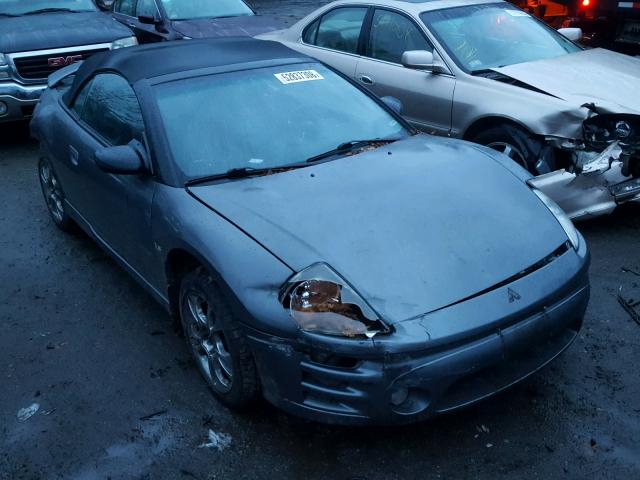 4A3AE55HX3E138490 - 2003 MITSUBISHI ECLIPSE SP GRAY photo 1