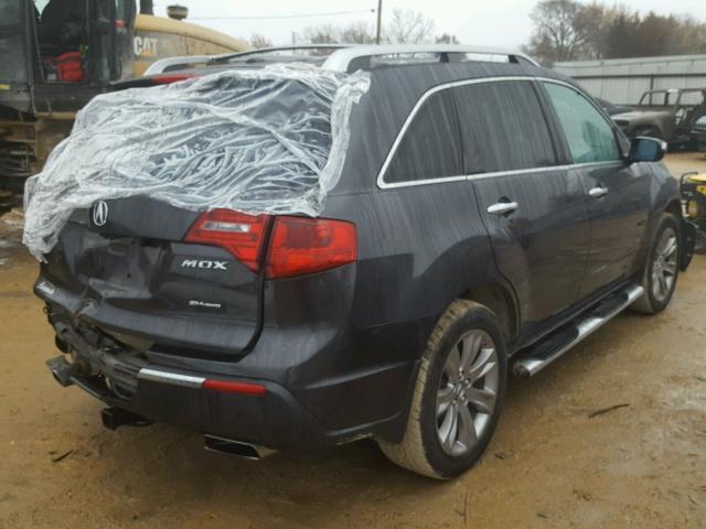 2HNYD2H86DH512418 - 2013 ACURA MDX ADVANC CHARCOAL photo 4