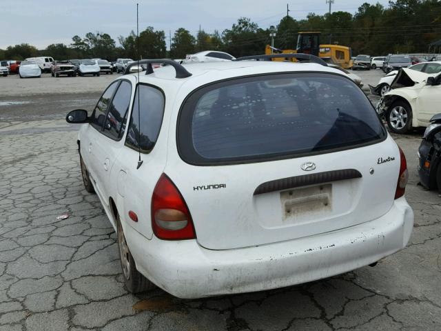 KMHJW25F5XU139552 - 1999 HYUNDAI ELANTRA BA WHITE photo 3