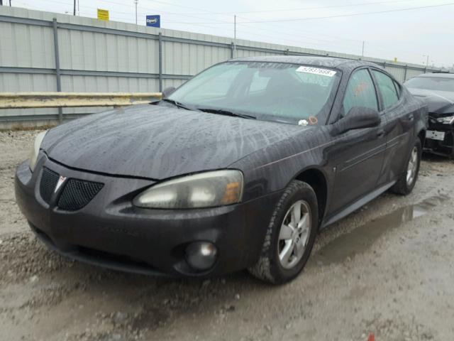 2G2WP552881116838 - 2008 PONTIAC GRAND PRIX BLACK photo 2