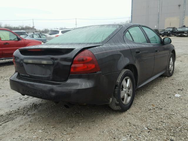 2G2WP552881116838 - 2008 PONTIAC GRAND PRIX BLACK photo 4