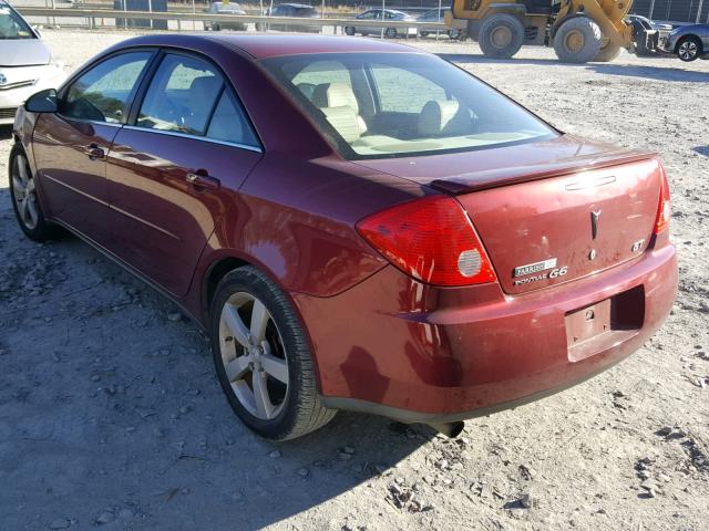 1G2ZH57N684106038 - 2008 PONTIAC G6 GT RED photo 3