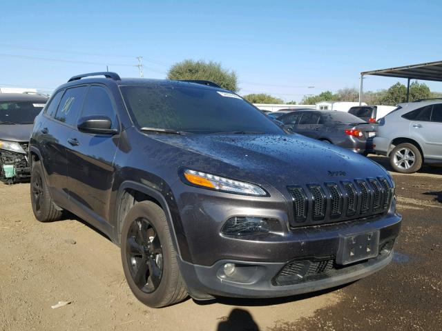 1C4PJLCB4JD540004 - 2018 JEEP CHEROKEE L GRAY photo 1