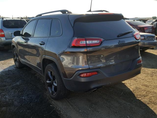 1C4PJLCB4JD540004 - 2018 JEEP CHEROKEE L GRAY photo 3