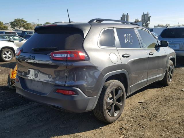 1C4PJLCB4JD540004 - 2018 JEEP CHEROKEE L GRAY photo 4