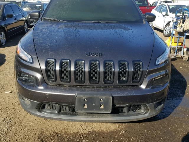 1C4PJLCB4JD540004 - 2018 JEEP CHEROKEE L GRAY photo 7