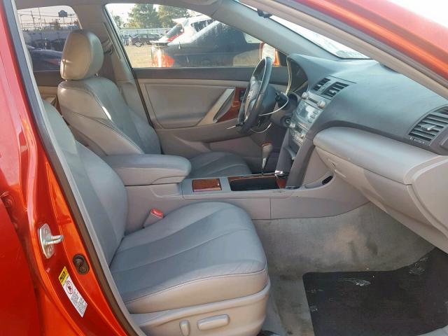 4T1BE46K28U207029 - 2008 TOYOTA CAMRY CE RED photo 5