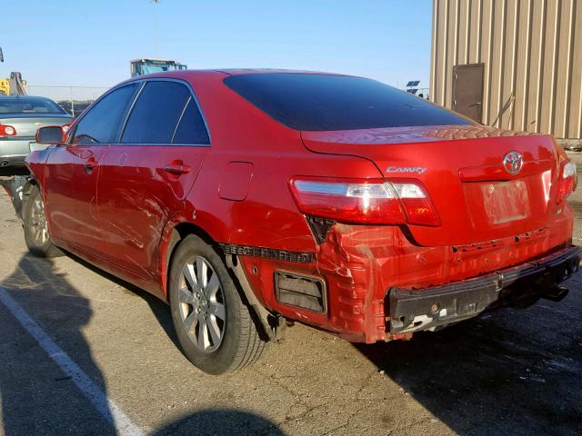 4T1BE46K28U207029 - 2008 TOYOTA CAMRY CE RED photo 9